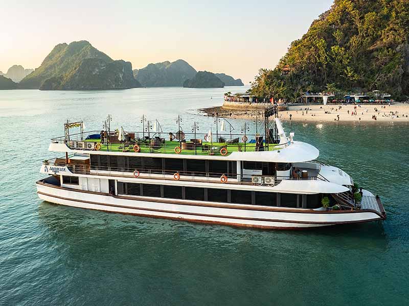 Ambrose Cruise - 1 Day Tour - Halong Bay